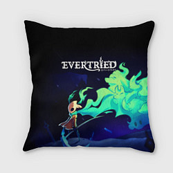 Подушка квадратная EVERTRIED ВЕЧНЫЙ ПУТЬ, цвет: 3D-принт