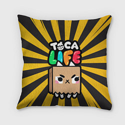 Подушка квадратная Toca Life: Croquet, цвет: 3D-принт