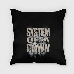 Подушка квадратная System of a Down, цвет: 3D-принт