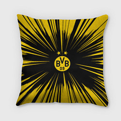 Подушка квадратная Borussia Dortmund Crush Theme, цвет: 3D-принт