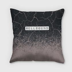 Подушка квадратная HELLBOUND - Paint, цвет: 3D-принт