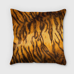 Подушка квадратная Шкура тигра 2022, цвет: 3D-принт