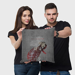 Подушка квадратная Hellbound Новая истина, цвет: 3D-принт — фото 2