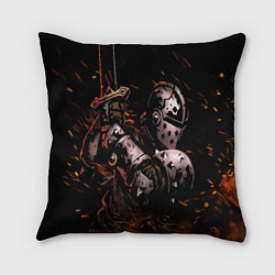 Подушка квадратная Darkest Dungeon Fish and Bones, цвет: 3D-принт