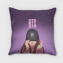 Подушка квадратная BTS Bulletproof Boy Scout, цвет: 3D-принт