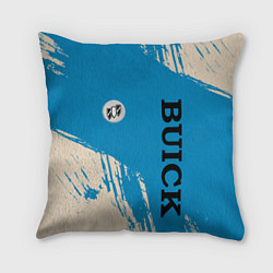 Подушка квадратная Buick Logo emblem, цвет: 3D-принт