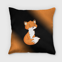 Подушка квадратная FOX - Градиент, цвет: 3D-принт