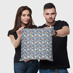 Подушка квадратная 100 Франков банкноты, цвет: 3D-принт — фото 2