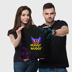 Подушка квадратная HUGGY WUGGY PATTERN, цвет: 3D-принт — фото 2
