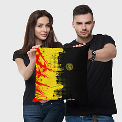 Подушка квадратная Кобра Кай Cobra Kai, цвет: 3D-принт — фото 2