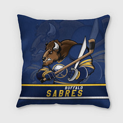 Подушка квадратная Баффало Сейберз, Buffalo Sabres