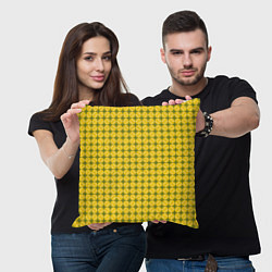 Подушка квадратная Теннисные Мячи, цвет: 3D-принт — фото 2
