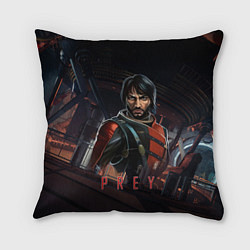 Подушка квадратная Dark Prey, цвет: 3D-принт