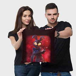 Подушка квадратная Five Nights at Freddys Ванесса, цвет: 3D-принт — фото 2