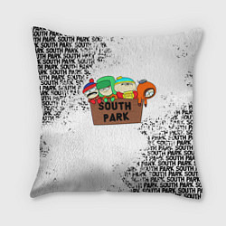 Подушка квадратная Южный парк - персонажи South Park, цвет: 3D-принт