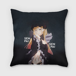 Подушка квадратная Kuroe Shizuku, цвет: 3D-принт