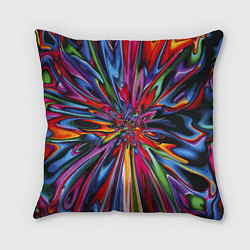 Подушка квадратная Color pattern Impressionism, цвет: 3D-принт