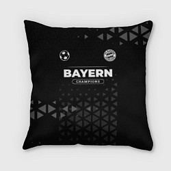 Подушка квадратная Bayern Форма Чемпионов, цвет: 3D-принт