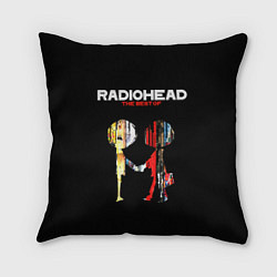 Подушка квадратная Radiohead The BEST, цвет: 3D-принт