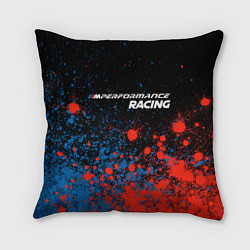 Подушка квадратная БМВ Racing - Краска, цвет: 3D-принт