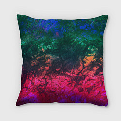 Подушка квадратная Извержение вулкана Текстура камня, цвет: 3D-принт