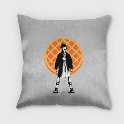 Подушка квадратная Eleven Eggo, цвет: 3D-принт