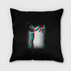 Подушка квадратная Sad Neon Girl, цвет: 3D-принт