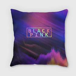 Подушка квадратная BLACKPINK COLORS, цвет: 3D-принт