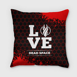 Подушка квадратная Dead Space Love Классика, цвет: 3D-принт