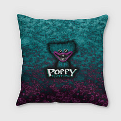 Подушка квадратная Poppy Playtime Huggy Waggy Поппи Плейтайм Хагги Ва, цвет: 3D-принт