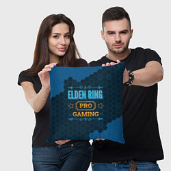Подушка квадратная Игра Elden Ring: pro gaming, цвет: 3D-принт — фото 2