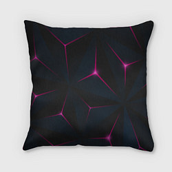 Подушка квадратная Розовое созвездие, цвет: 3D-принт