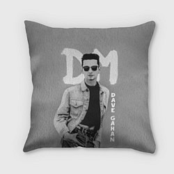Подушка квадратная Dave Gahan - Depeche Mode, цвет: 3D-принт