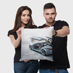 Подушка квадратная Buick Riviera Concept, цвет: 3D-принт — фото 2