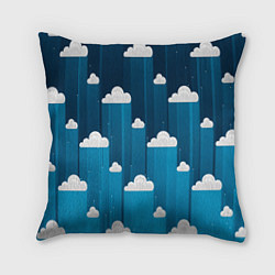 Подушка квадратная Night clouds, цвет: 3D-принт