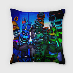 Подушка квадратная Five Nights at Freddys 4, цвет: 3D-принт
