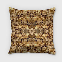 Подушка квадратная Мозаичный абстрактный, цвет: 3D-принт