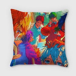 Подушка квадратная Баскетбол Куроко - Все в сборе