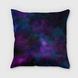 Подушка квадратная Космос с галактиками, цвет: 3D-принт