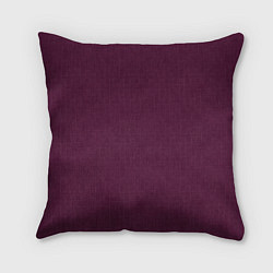 Подушка квадратная Ягодный малиновый паттерн в елочку, цвет: 3D-принт