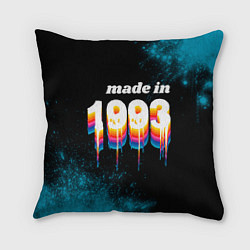 Подушка квадратная Made in 1993: liquid art, цвет: 3D-принт