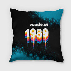 Подушка квадратная Made in 1989: liquid art, цвет: 3D-принт