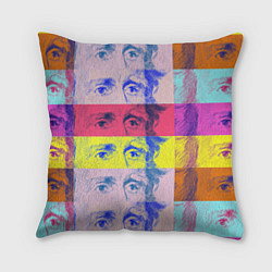 Подушка квадратная Глаза Джексона, цвет: 3D-принт