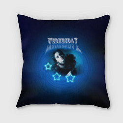 Подушка квадратная Wednesday 3, цвет: 3D-принт