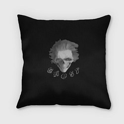 Подушка квадратная Ghost skull, цвет: 3D-принт