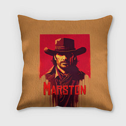 Подушка квадратная John Marston poster