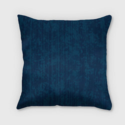 Подушка квадратная Синий абстракция полосы, цвет: 3D-принт