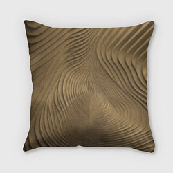 Подушка квадратная Фантазия в хаки, цвет: 3D-принт