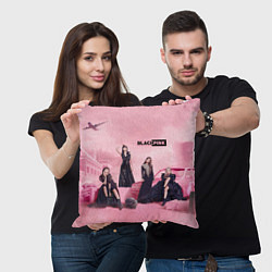 Подушка квадратная Blackpink poster, цвет: 3D-принт — фото 2