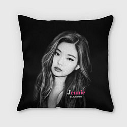 Подушка квадратная Jennie Kim Blackpink, цвет: 3D-принт